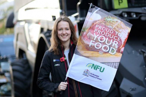NFU Student and Young Farmer Ambassadors, who will support the WCF at this year's Lord Mayor's Show, selected